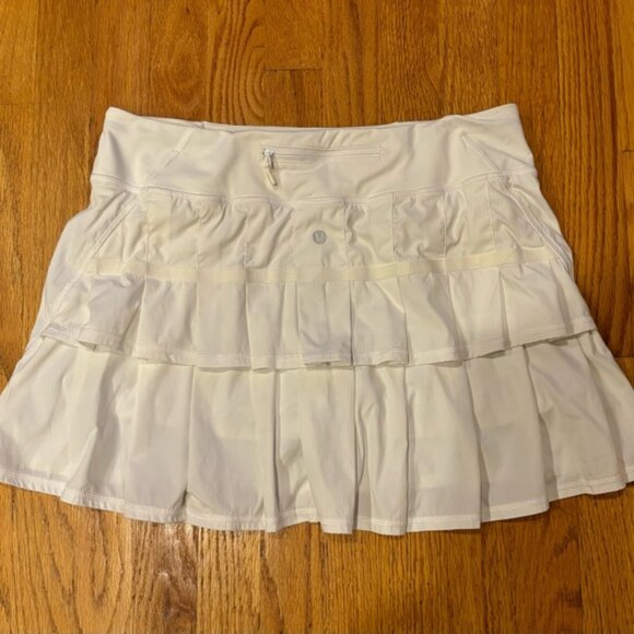 Lululemon Run: Pace Setter Skirt *TallWhite size 8 - Picture 10 of 15